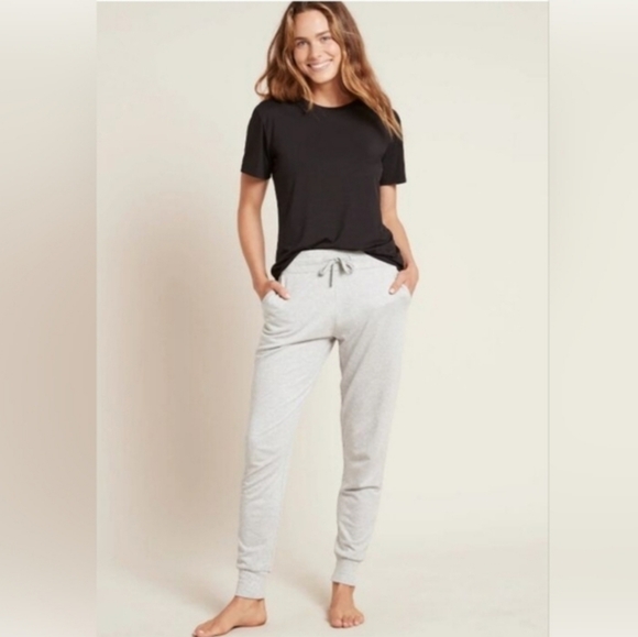 BOODY Pants - Boody Weekend Joggers - Size L Grey
